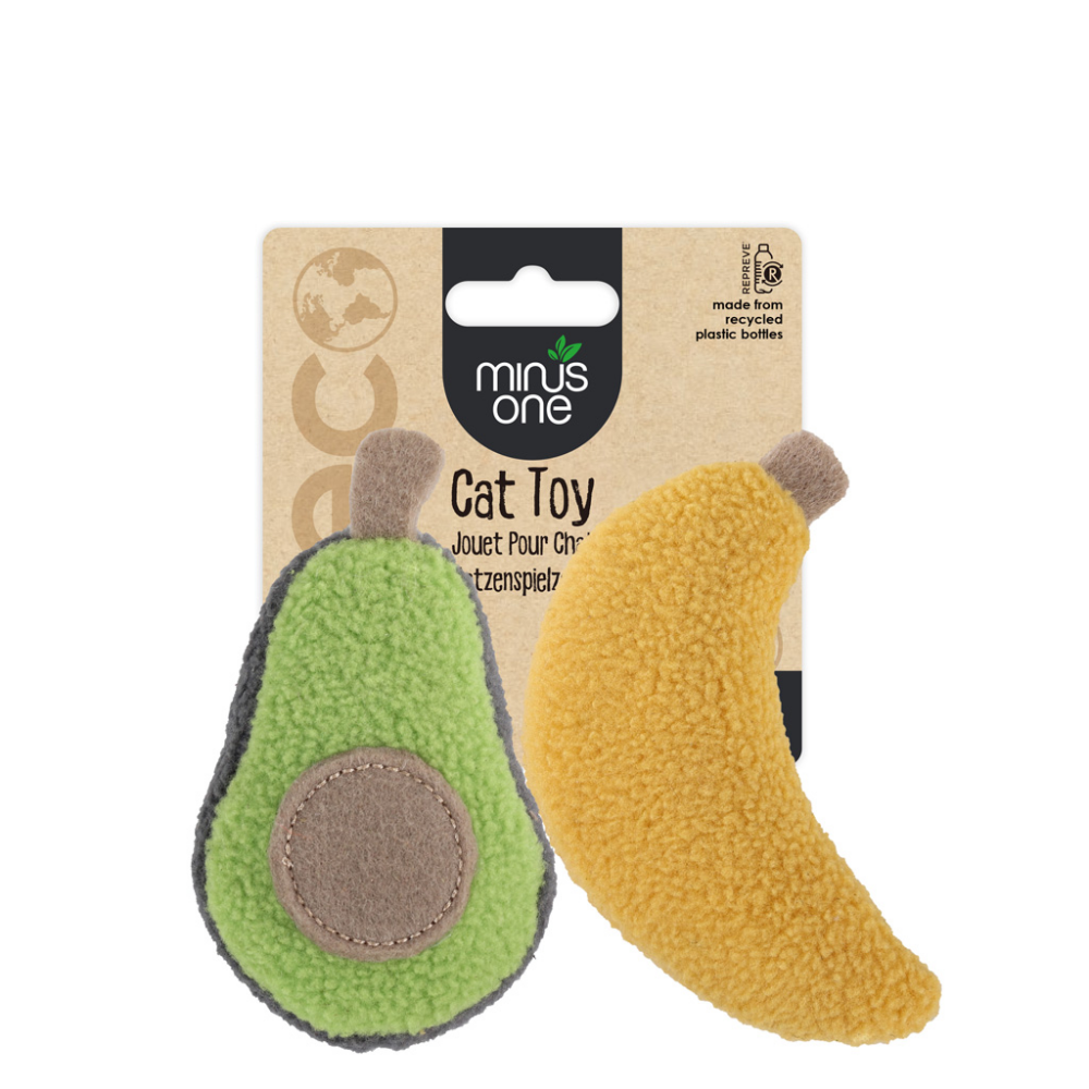 Minus One Fruit Cat Toys - Avacado&amp;Banana