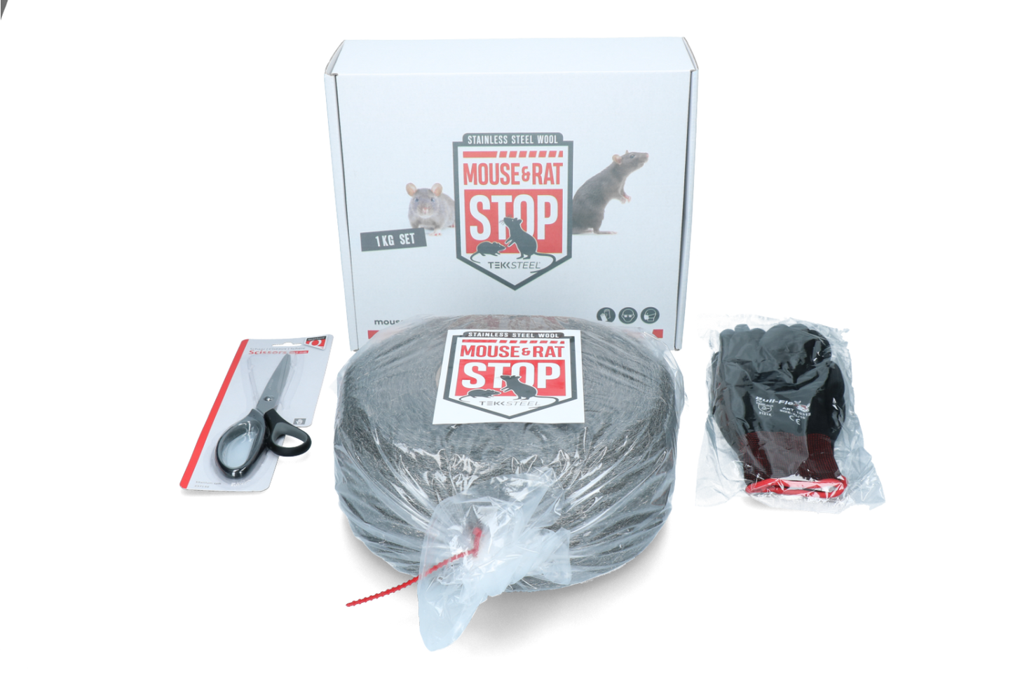 Muis &amp; Rat Stop Staalwol