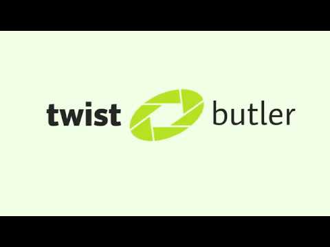 Twist butler 125 cm 1 stuk met 1 Zwengel