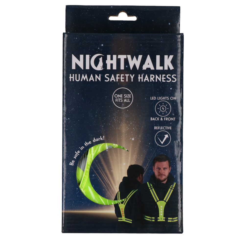 Nightwalk Human Safety Harness Geel