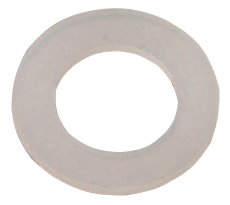 Nylon zuigerring  20ml plat 100 ml