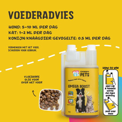 Excellent Pets Omega Boost 1 l