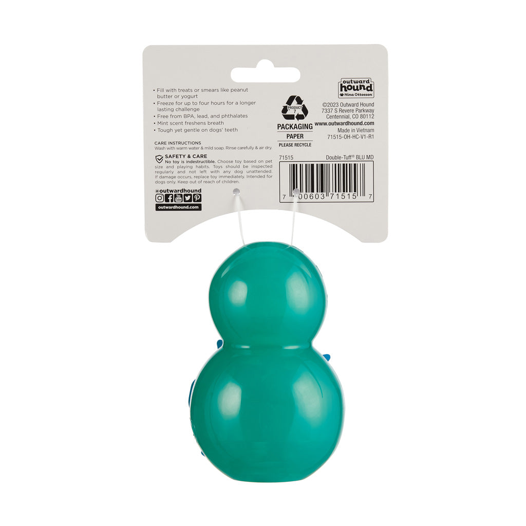 Outward Hound Double-Tuff M Blauw