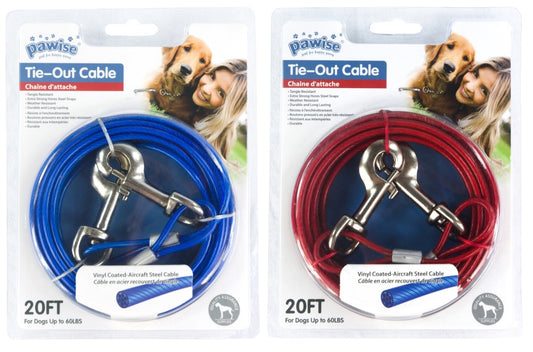 Pawise Tie Out Aanleglijn 7 m