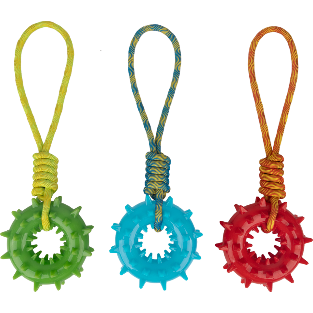 Pawise Play-N-Tug Ring With Handle