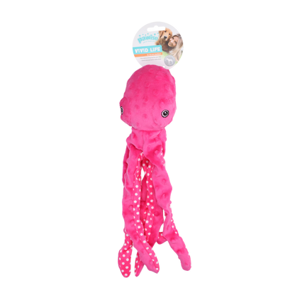 Pawise Multicolor Plush Octopus (3 colour assorted) L