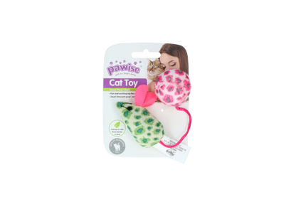 Pawise Cat Toy - Mice & Ball