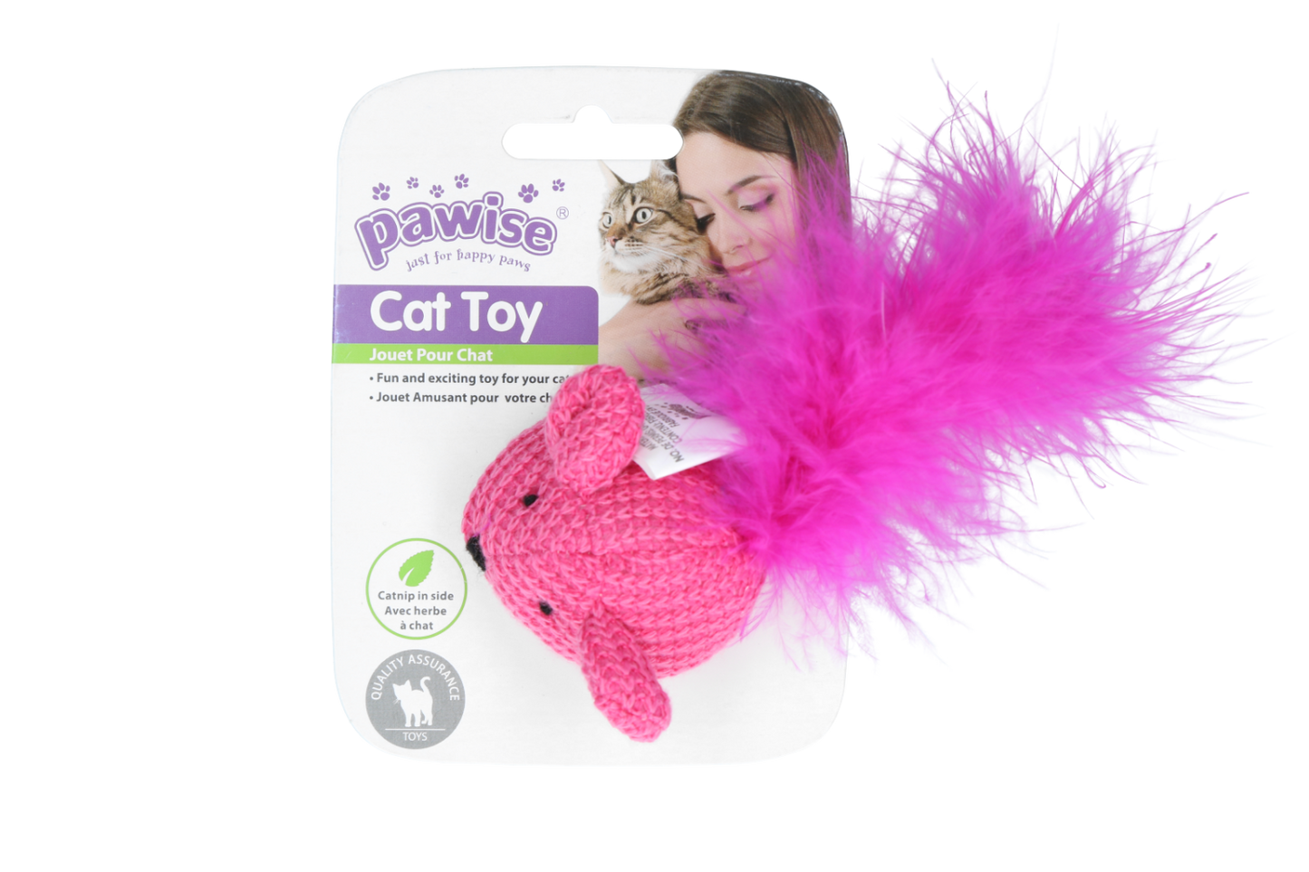 Pawise Cat Toy Wool Mouse