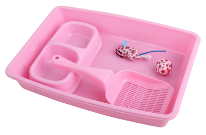 Pawise Kitten Starter Set Roze