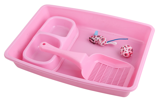 Pawise Kitten Starter Set Roze