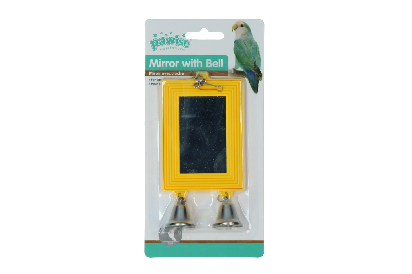 Pawise Mirror with bell