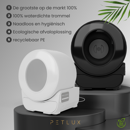 Petlux V3 Automatische Kattenbak Wit