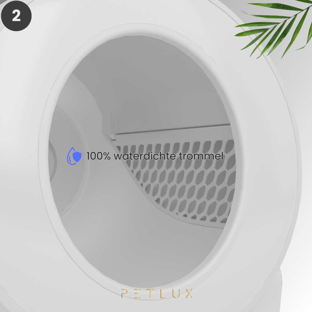 Petlux V3 Automatische Kattenbak Wit