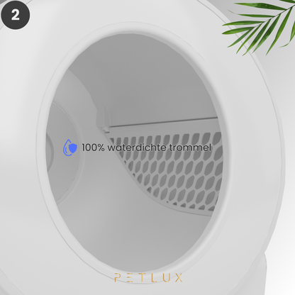 Petlux V3 Automatische Kattenbak Wit