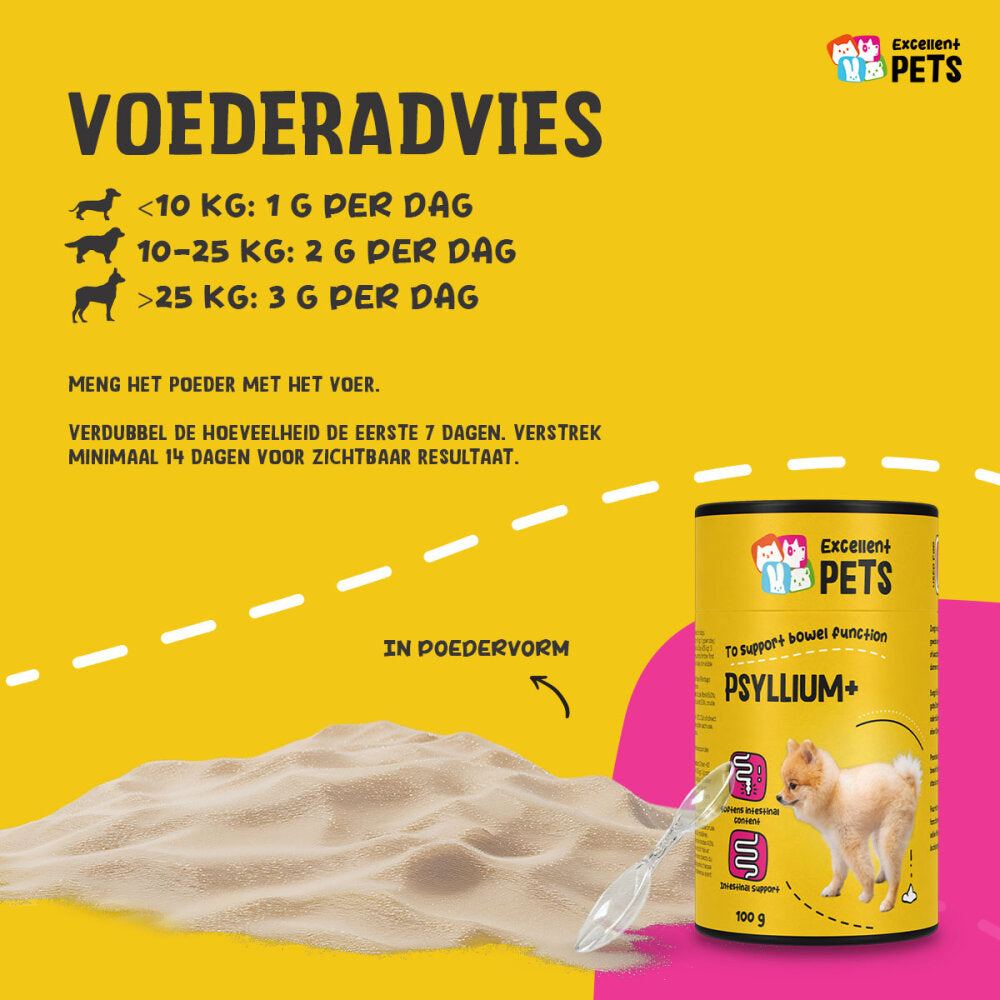 Excellent Pets Dog Psyllium+ 100 g