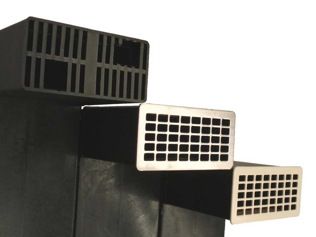 RenoFix RVS Renovatierooster 5 x 10,5 cm