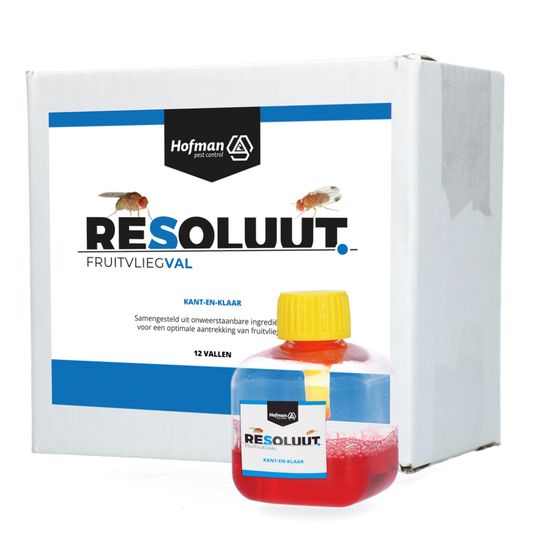 Resoluut Fruitvliegval 12 vallen