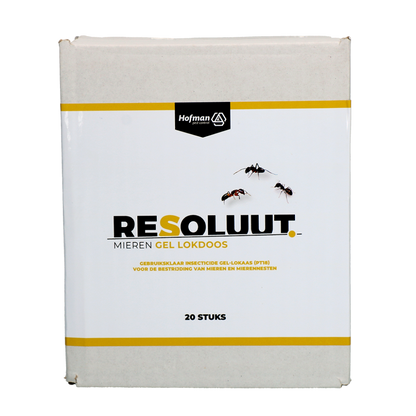 Resoluut Mieren Gel Lokdoos 20 stuks