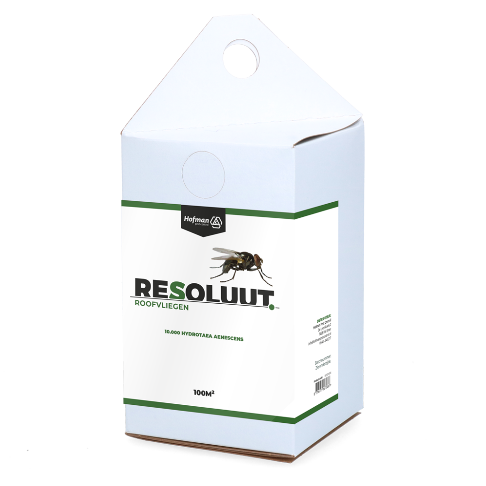 Resoluut Roofvliegen 100m2