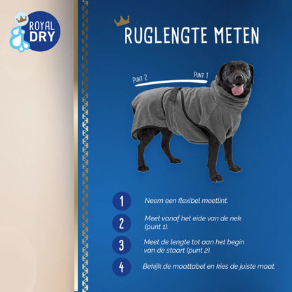 Royal Dry Badjas Voor Honden S