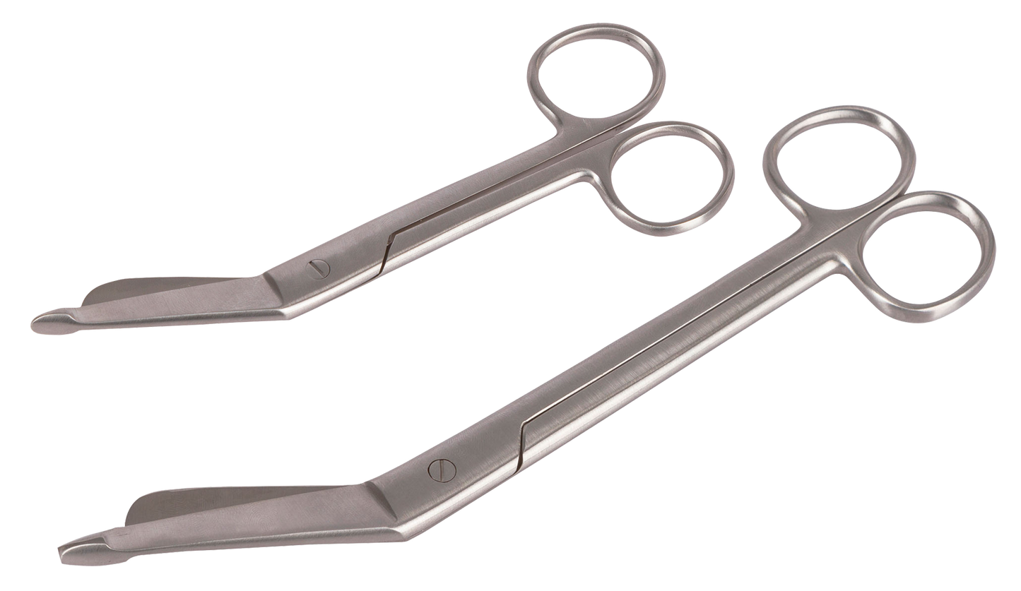 Verbandschaar RVS 145 mm (zonder kartelrand) 200 mm