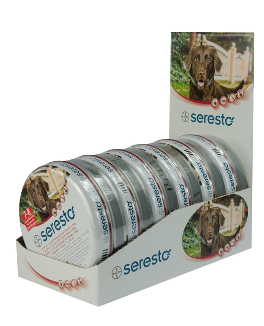 Seresto 4,50 g + 2,03 g vlooien-/tekenband hond &gt;8kg