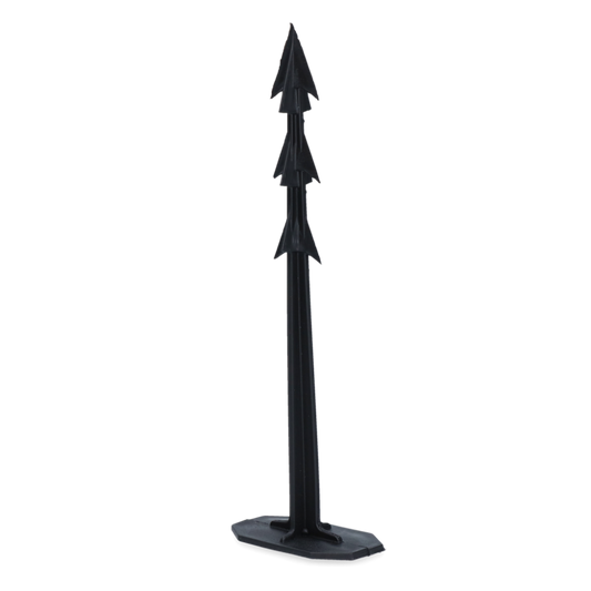 Shield Up Stay Away Grondpen Zwart 21cm