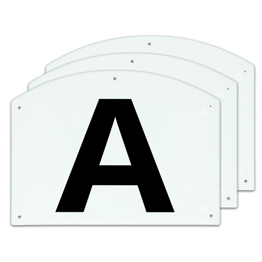 Show Jump letters