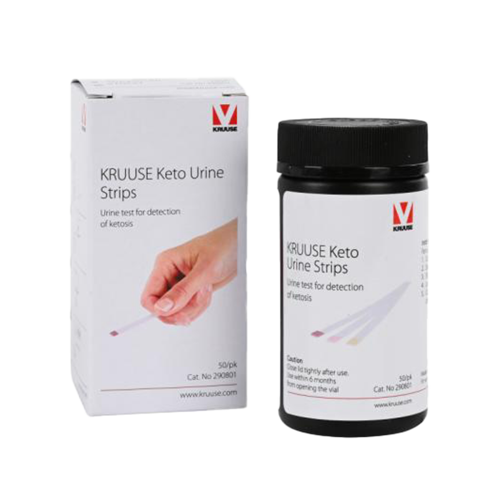 KRUUSE Ketose Urine Teststrips 50 stuks