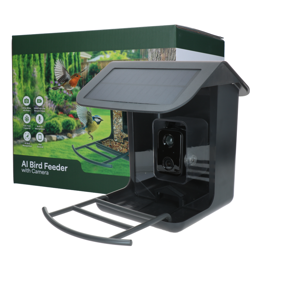AI Bird Feeder met Camera