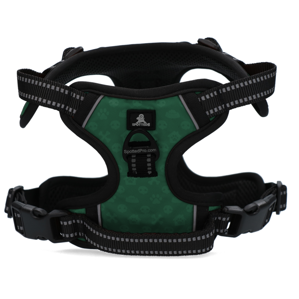 Spotted! Pro No Pull Harnas Groen XS