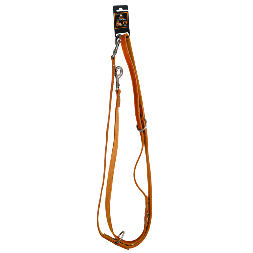 Spotted! Pro Leren Trainingslijn Cognac 1,6 x 250 cm