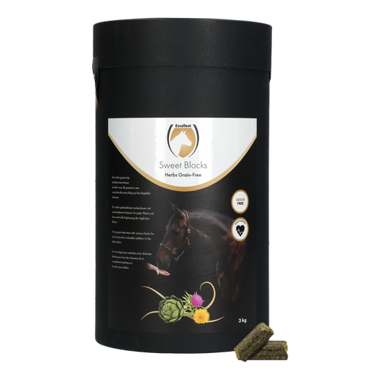 Excellent Horse Sweet Blocks Grain-Free Herbs 3 kg