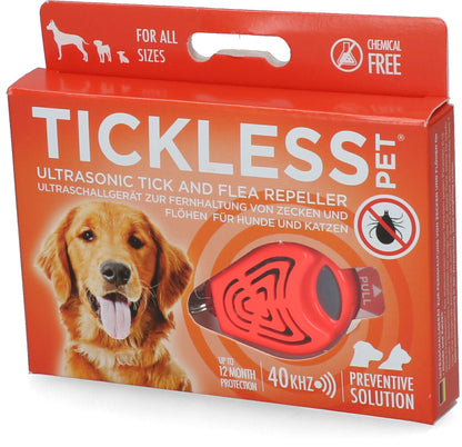 Tickless Pet minimaal 6 maanden bescherming Oranje