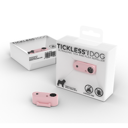 Tickless Mini Dog Zwart oplaadbaar