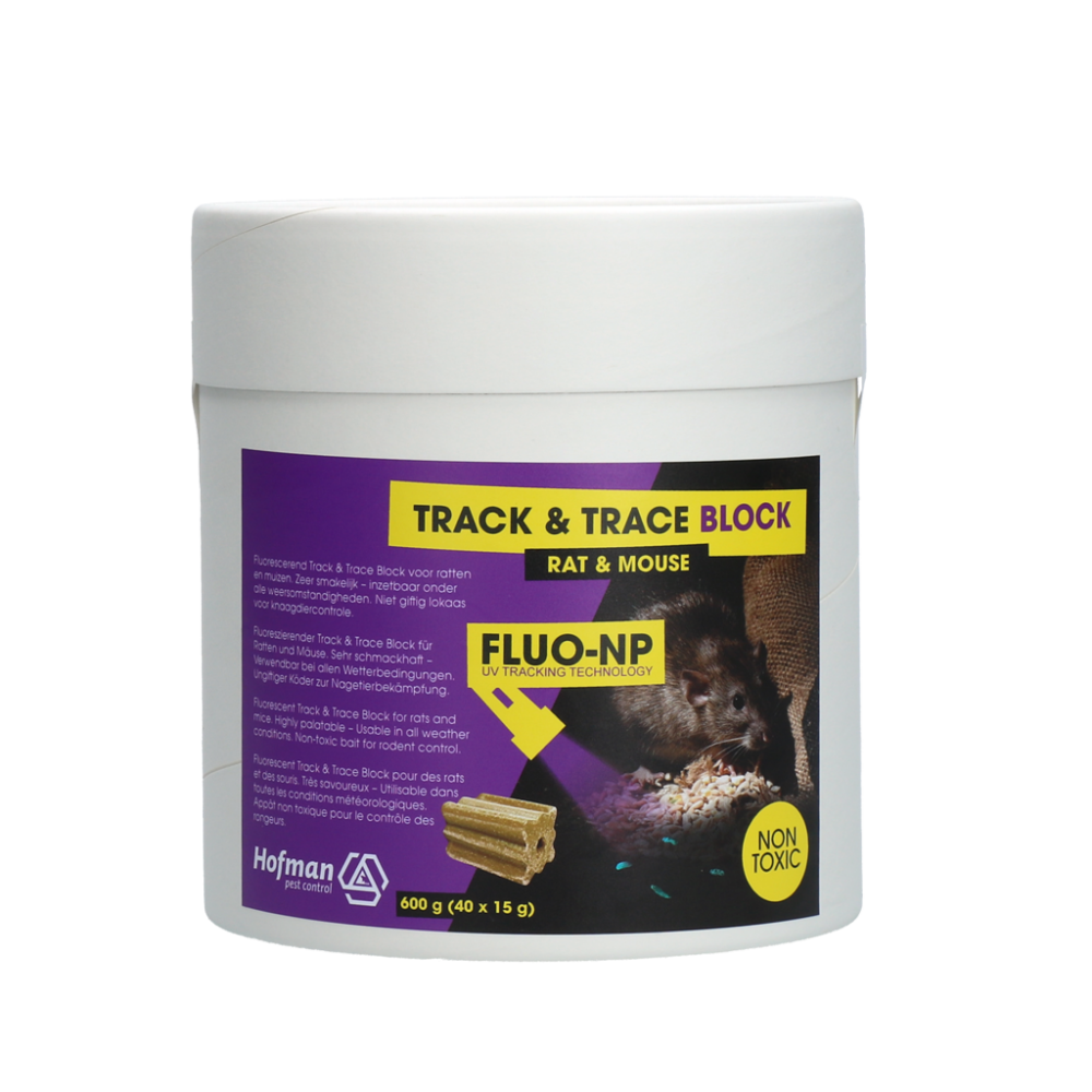 Track &amp; Trace Block Fluo-NP (40x15g)