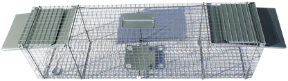 Doorloopval rat, marter, bunzing, kat en vos 122x29x32cm