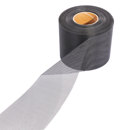 Ventilatieband RVS Zwart 30 m x 15 cm
