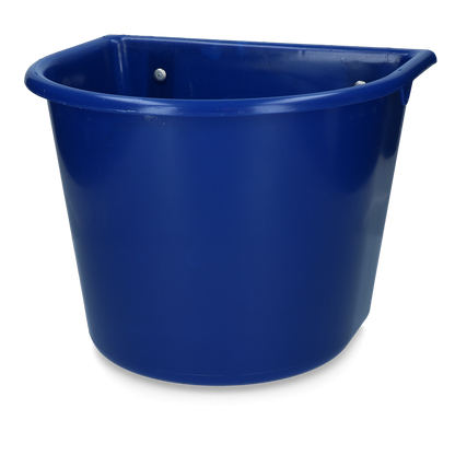 Voerbak 15 l met ophang Donkerblauw