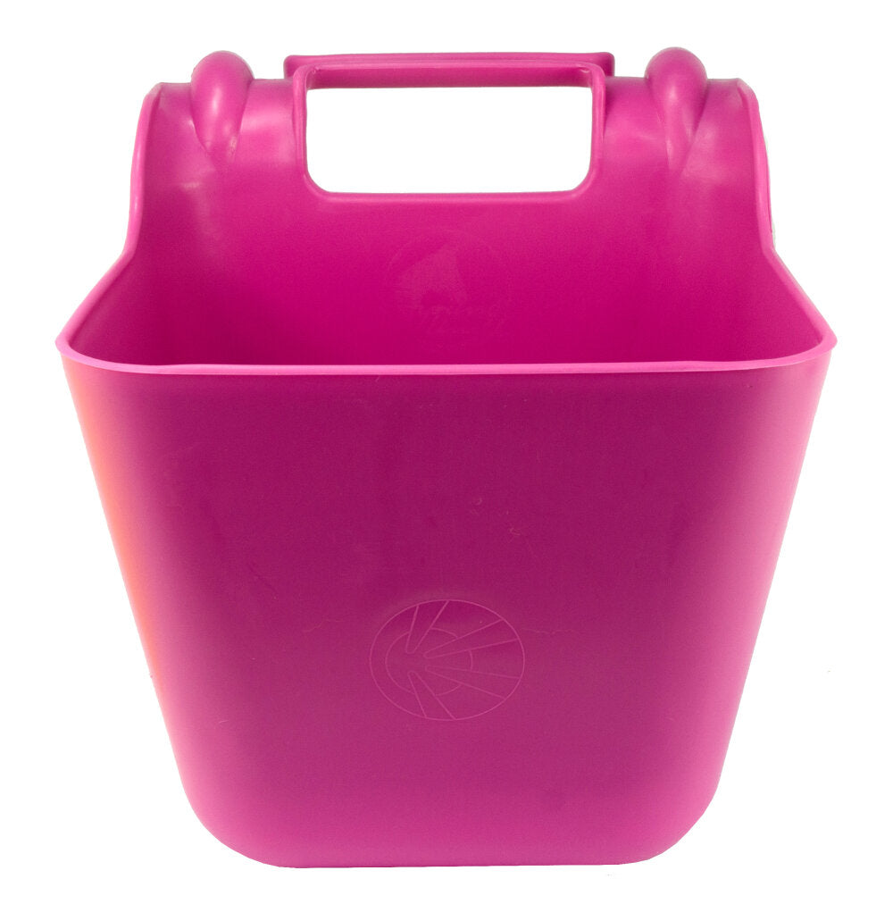 OK Plast Voerbak met ophangbeugel 14 l Roze