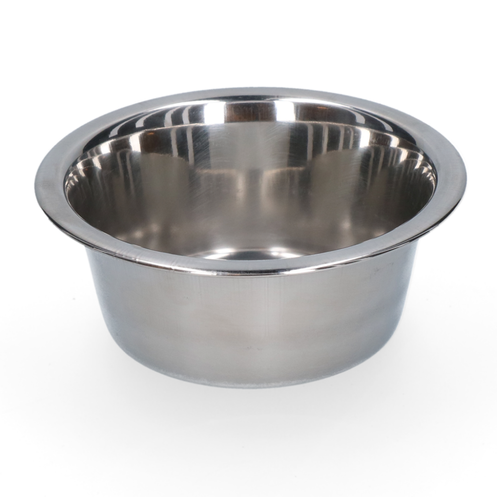 Voer- & Drinkbak RVS Ø 13 cm