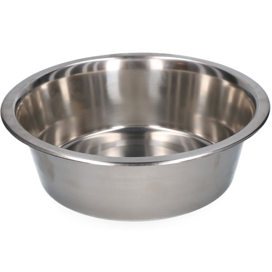 Voer of drinkbak RVS 4,00ltr Ø 28cm