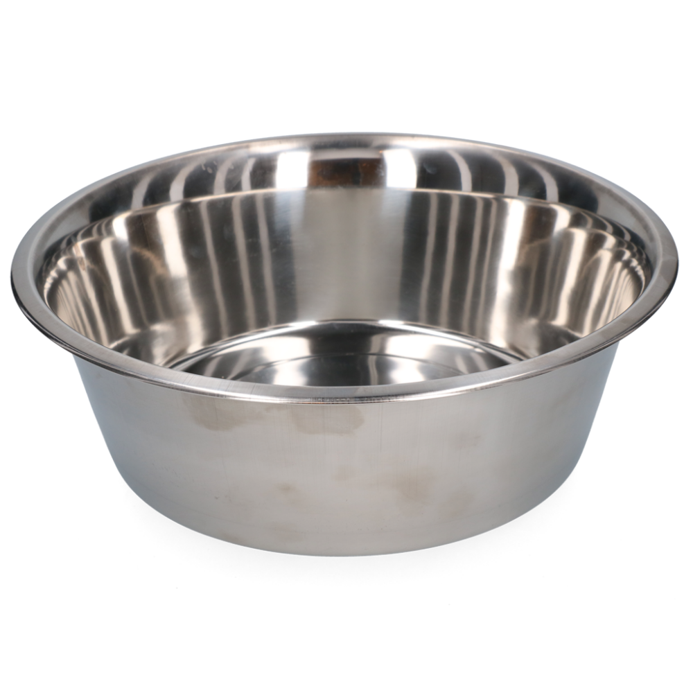Voer- & Drinkbak RVS Ø 34 cm