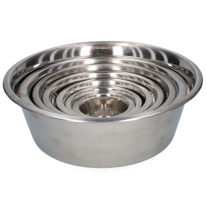 Voer- & Drinkbak RVS Ø 34 cm