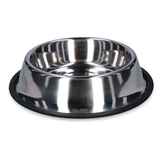 Antislip Voer- & Drinkbak RVS 300 ml Ø 15 cm