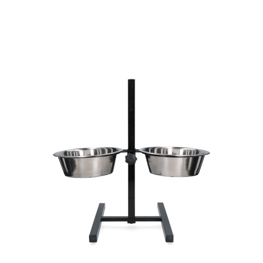 Voer en drinkbak RVS T-standaard Ø 21 cm (1,75 l)