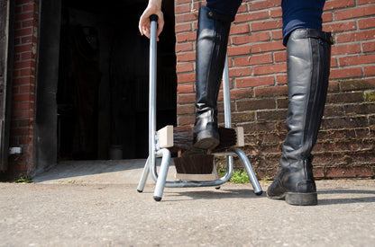 Voetenveger 83cm met handsteun