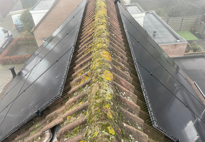 Vogelpinnen Zonnepanelen 50 cm Zwart