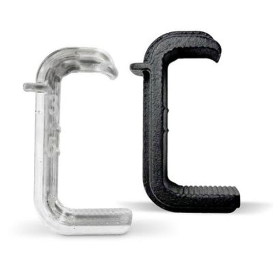 Clips t.b.v. Vogelpinnen Zonnp. 30mm zwart (150 st)