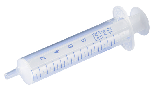 Wegwerpspuit 2-delig Luer Lock 10 ml
